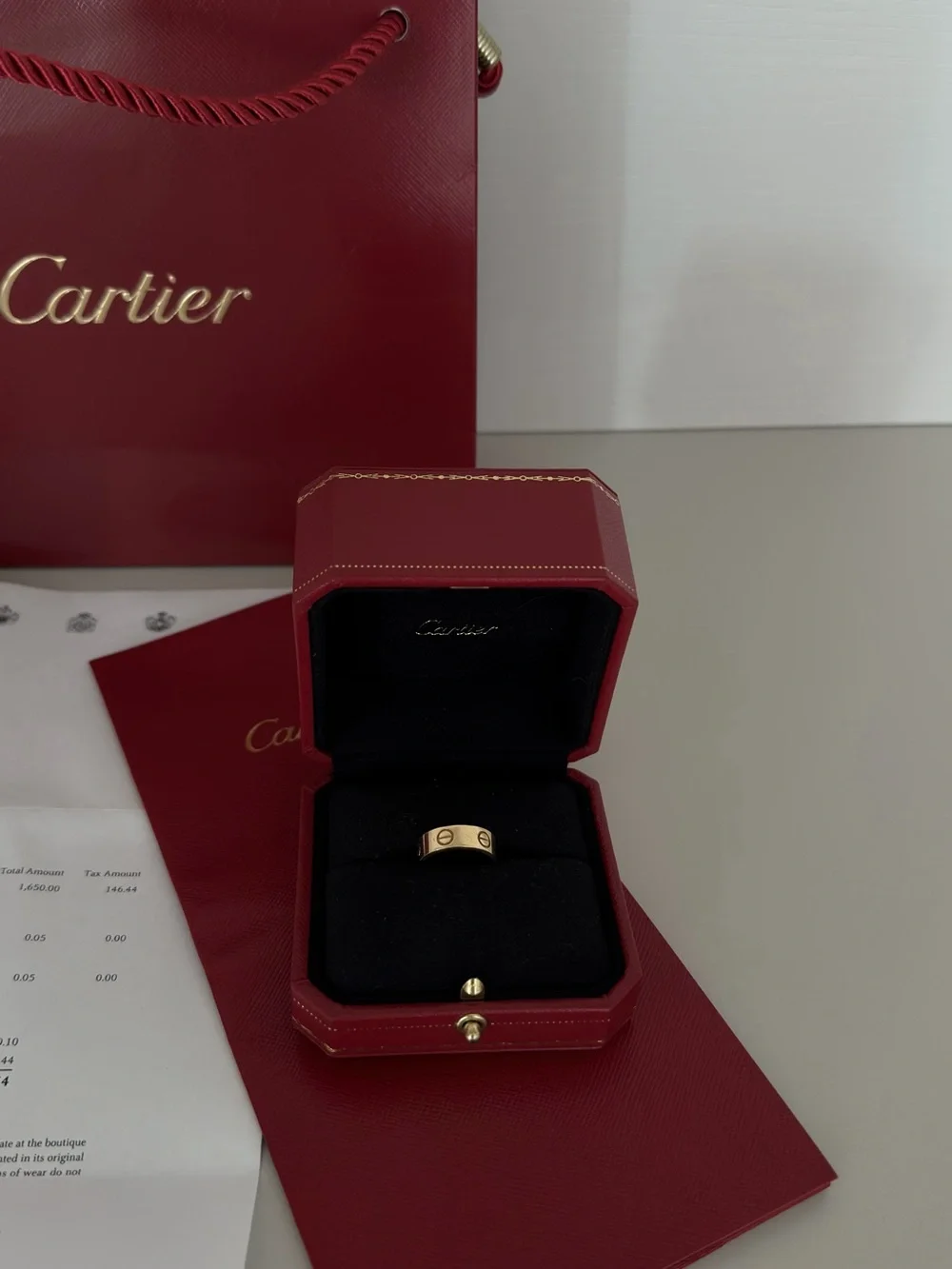 Cartier LOVE RING, CLASSIC MODEL - Picture 2 of 5